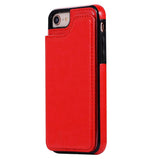 Max Simple Phone Back Cover For iPhone7/8 Series Red iPhone8 iPhone7