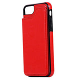 Max Simple Phone Back Cover For iPhone7/8 Series Red iPhone8 iPhone7