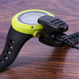 Max Replacement USB Watch Charging Cable Charge Clip for Suunto Watches - Black