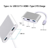 Max New Type-C to VGA PD USB C Hub Adapter Dock for Type-c Port Laptop Notebook
