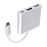 Max New Type-C to VGA PD USB C Hub Adapter Dock for Type-c Port Laptop Notebook