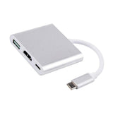 Max New Type-C to VGA PD USB C Hub Adapter Dock for Type-c Port Laptop Notebook
