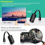 Max G4 Wireless WiFi Display Dongle Receiver 1080P HDMI TV Stick