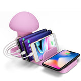 Maxbell USB Charging Station for Multiple Devices - 3Port Quick Charger Organizer UK