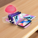 Maxbell USB Charging Station for Multiple Devices - 3Port Quick Charger Organizer UK