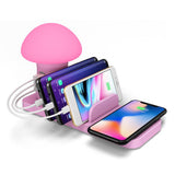 Maxbell USB Charging Station for Multiple Devices - 3Port Quick Charger Organizer UK