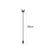 Max USB Charging Cable clip Charger cable for Xiaomi Mi Band 4 / Band 4  30CM