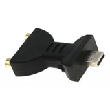 Maxbell Portable USB Male to 2 RCA Female Video Power Adapter Converter HDTV 1 Piece