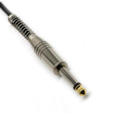 Maxbell 3.5mm to Dual 6.35mm Adapter Audio Cable for Mixer Amplifier Speaker Black