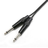 Maxbell 1/8" 3.5mm to Dual 6.35mm 1/4" Mono Stereo Y-Splitter Headphone Audio Cable