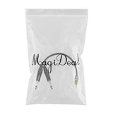 Maxbell 1/8" 3.5mm to Dual 6.35mm 1/4" Mono Stereo Y-Splitter Headphone Audio Cable