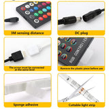 Maxbell 10M 16 Colors RGB LED Strip Light 300 LED Bulbs AU Plug w/Controller Adapter