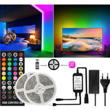 Maxbell 10M 16 Colors RGB LED Strip Light for 300 LED Bulbs UK Plug IP65 Waterproof