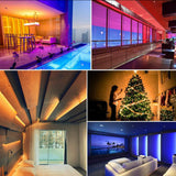 Maxbell Smart Light Strip RGB LED Ambient Light WiFi Phone Control 10m