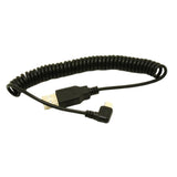 Maxbell USB 2.0 Male to MINI USB 2.0 Male, to Left Retractable Data Charging Cable