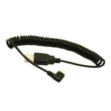 Maxbell USB 2.0 Male to MINI USB 2.0 Male, to Left Retractable Data Charging Cable