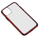 Max For iPhone Magnetic DoubleTempered Glass Case red iphone11Promax 6.5