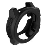 Max Silicone Watch Protective Cover Casing Sleeve for Garmin Instinct Black