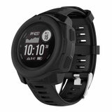 Max Silicone Watch Protective Cover Casing Sleeve for Garmin Instinct Black