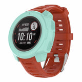 Max Silicone Watch Protective Cover Casing Sleeve for Garmin Instinct Green
