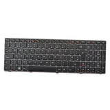Max Maxb Replacement UK English Keyboard with Frame for Lenovo G580 Z580A G585 Z585