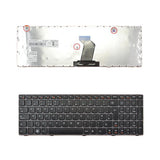 Max Maxb Replacement UK English Keyboard with Frame for Lenovo G580 Z580A G585 Z585