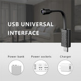 Max Maxb U21 360 Degree Bending Activity USB HD Smart Network Camera (Without WiFi)