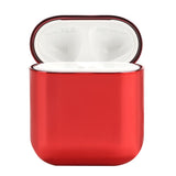 Max Wireless Earphones Protective Sleeve Case Cover for Airpods Red