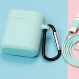 Maxbell Wireless Earphones Protective Case Cover for Huawei Green