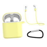 Maxbell Wireless Earphones Protective Case Cover for Huawei Yellow