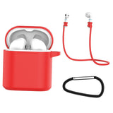 Maxbell Wireless Earphones Protective Case Cover for Huawei Red