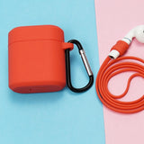 Maxbell Wireless Earphones Protective Case Cover for Huawei Red