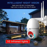 Maxbell 1080P Wireless HD Security IP Camera wifi 5X Digital Zoom Speed Dome Camera