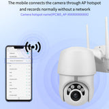 Maxbell Waterproof WiFi IP IR Camera 1080P HD Night Vision 2MP Wireless Camera