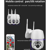 Maxbell Waterproof WiFi IP IR Camera 1080P HD Night Vision 2MP Wireless Camera