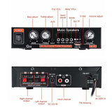 Maxbell Hifi  Car Audio Power Amplifier FM Radio Player + Remote Controller