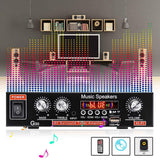 Maxbell Hifi  Car Audio Power Amplifier FM Radio Player + Remote Controller