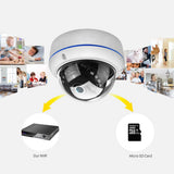 Maxbell Waterproof WiFi IP IR Camera 1080P HD Night Vision Wireless Camera EU