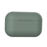 Max Headphones Case Dustproof Soft Silicone for Apple AirPods Pro  Dark green