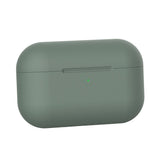 Max Headphones Case Dustproof Soft Silicone for Apple AirPods Pro  Dark green