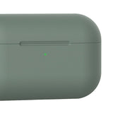 Max Headphones Case Dustproof Soft Silicone for Apple AirPods Pro  Dark green