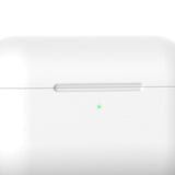 Max Headphones Case Dustproof Soft Silicone for Apple AirPods Pro  White