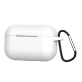 Max Headphones Case Dustproof Soft Silicone for Apple AirPods Pro 3 White