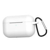 Max Headphones Case Dustproof Soft Silicone for Apple AirPods Pro 3 White