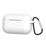 Max Headphones Case Dustproof Soft Silicone for Apple AirPods Pro 3 White