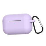 Max Headphones Case Dustproof Soft Silicone for Apple AirPods Pro 3 Purple