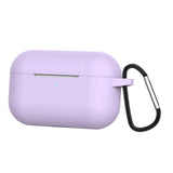 Max Headphones Case Dustproof Soft Silicone for Apple AirPods Pro 3 Purple