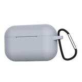 Max Headphones Case Dustproof Soft Silicone for Apple AirPods Pro 3 Gray