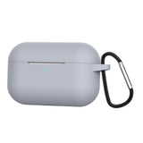 Max Headphones Case Dustproof Soft Silicone for Apple AirPods Pro 3 Gray