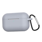Max Headphones Case Dustproof Soft Silicone for Apple AirPods Pro 3 Gray